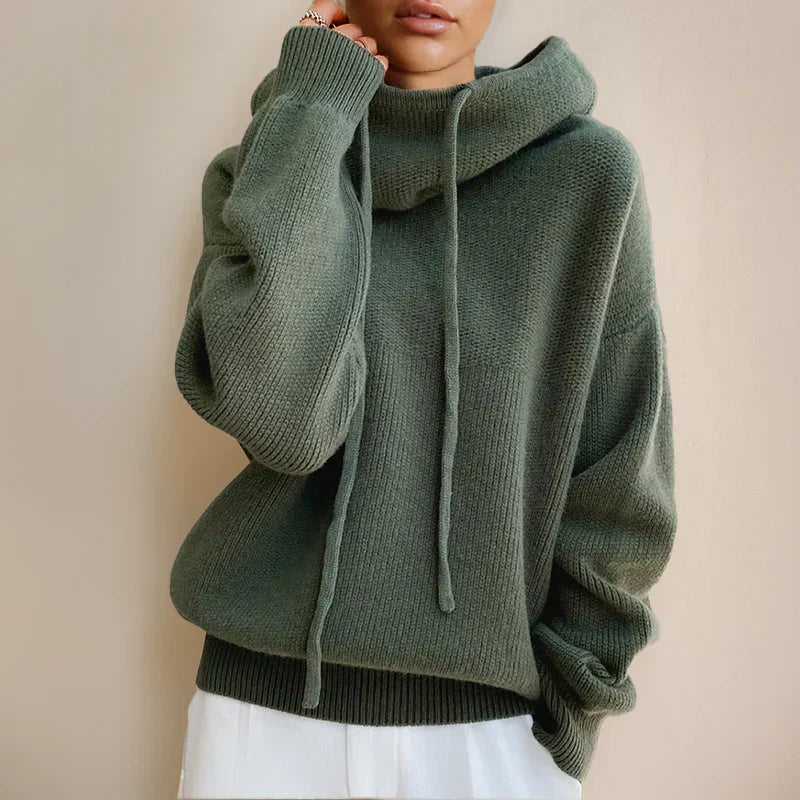 Meriam Myk Strick-Hoodie mit Winterkomfort