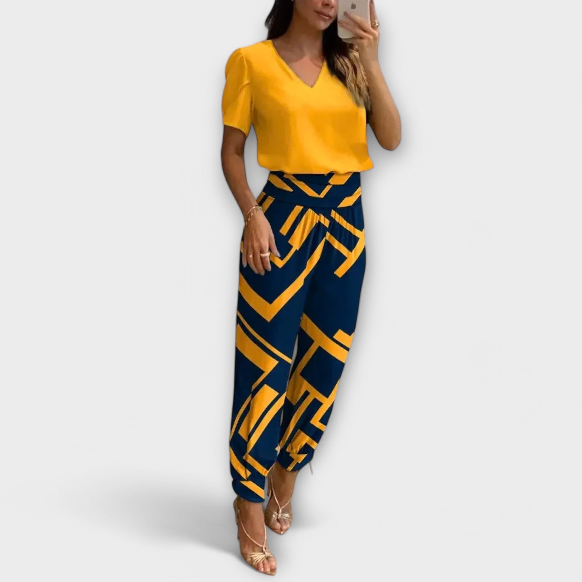 Irmelin – Elegantes Set Mit Oberteil Und Hose Nora Zurich