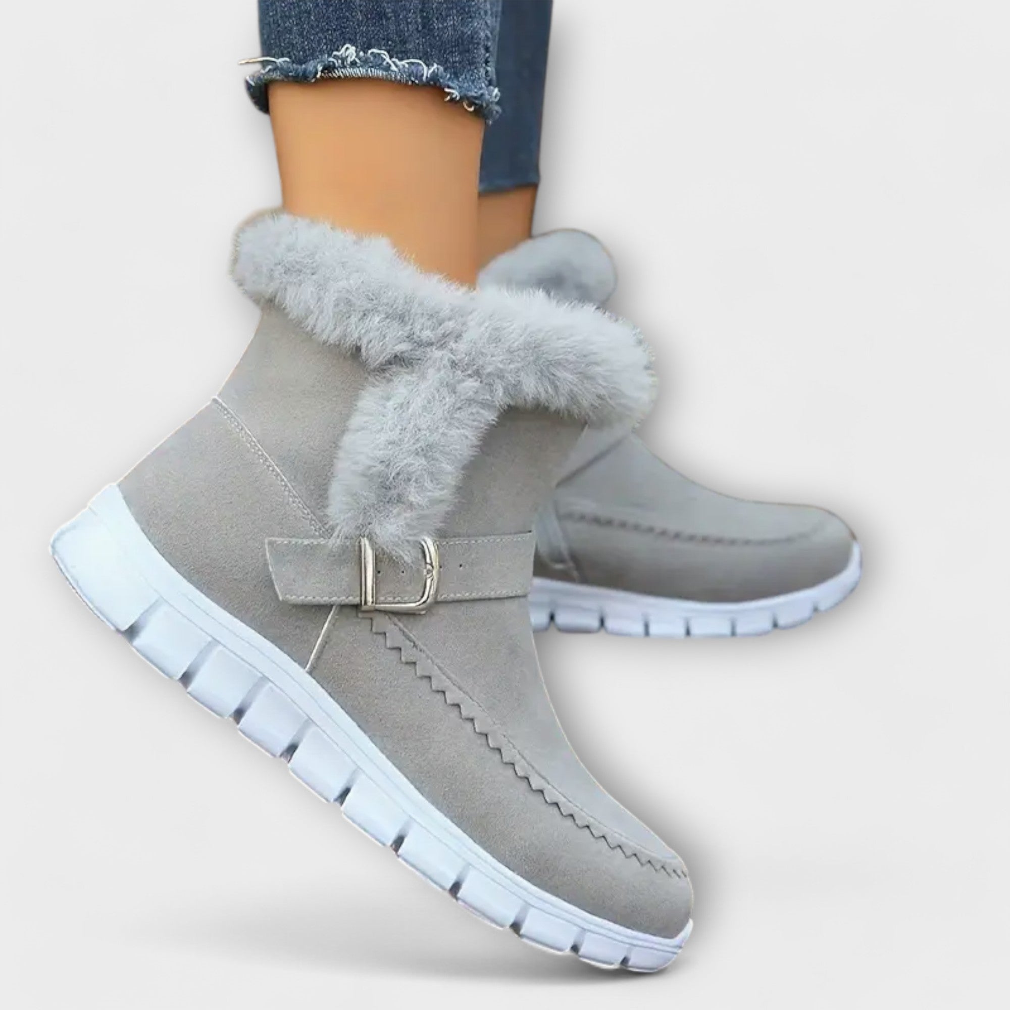 Warme gefütterte Chelsea-Stiefel