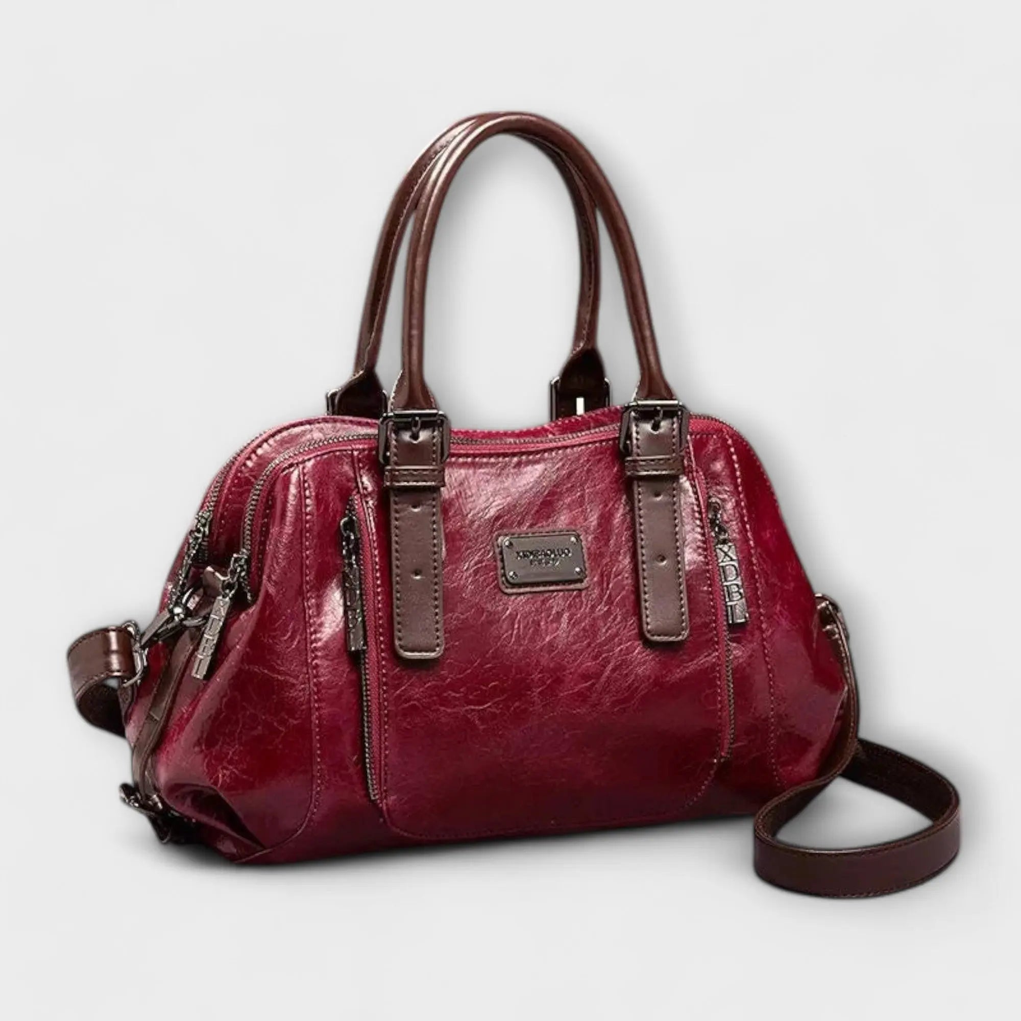 Nora. - Elegante Vintage Schultertasche Nora Zurich
