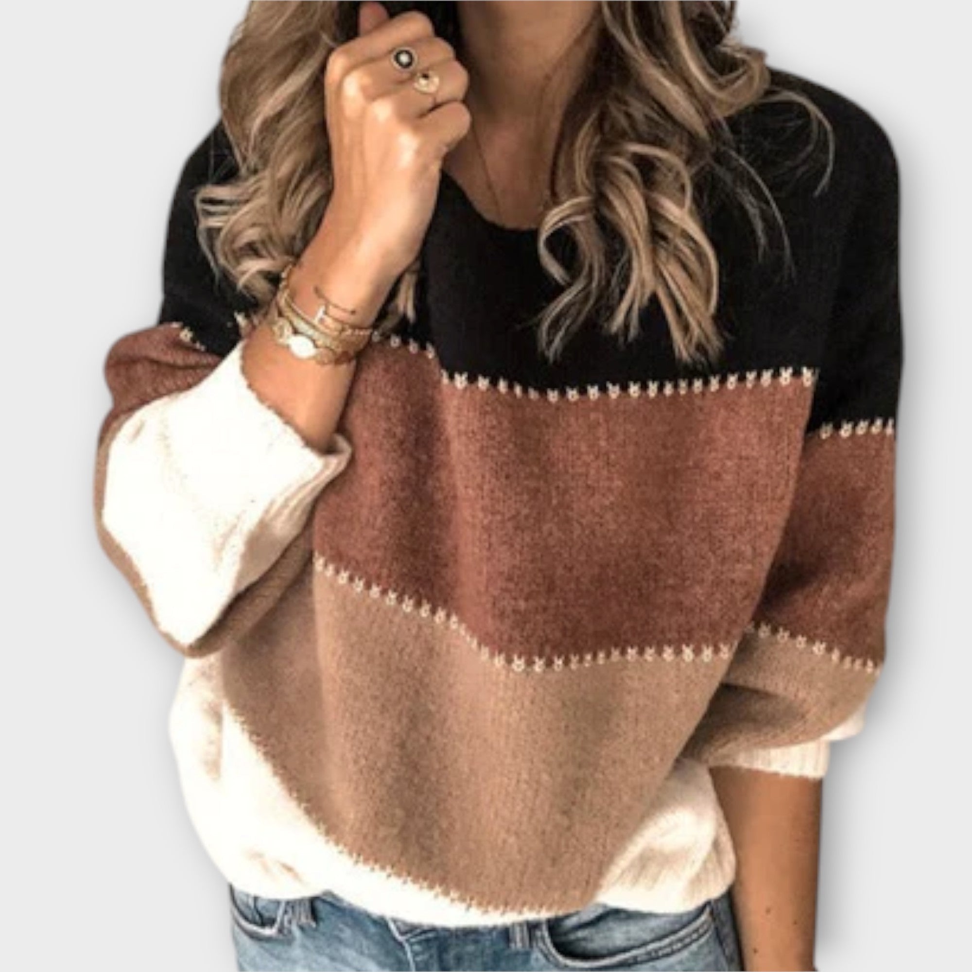 Lässiger und bequemer Pullover