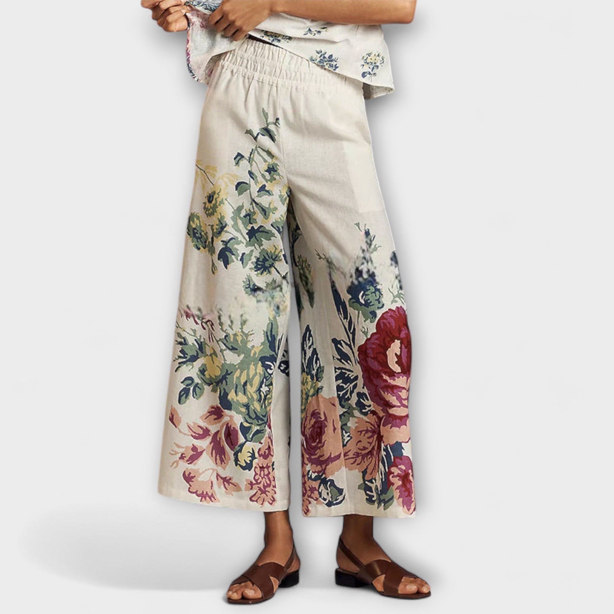 Indigo - Sommer Blumenmuster Set Nora Zurich