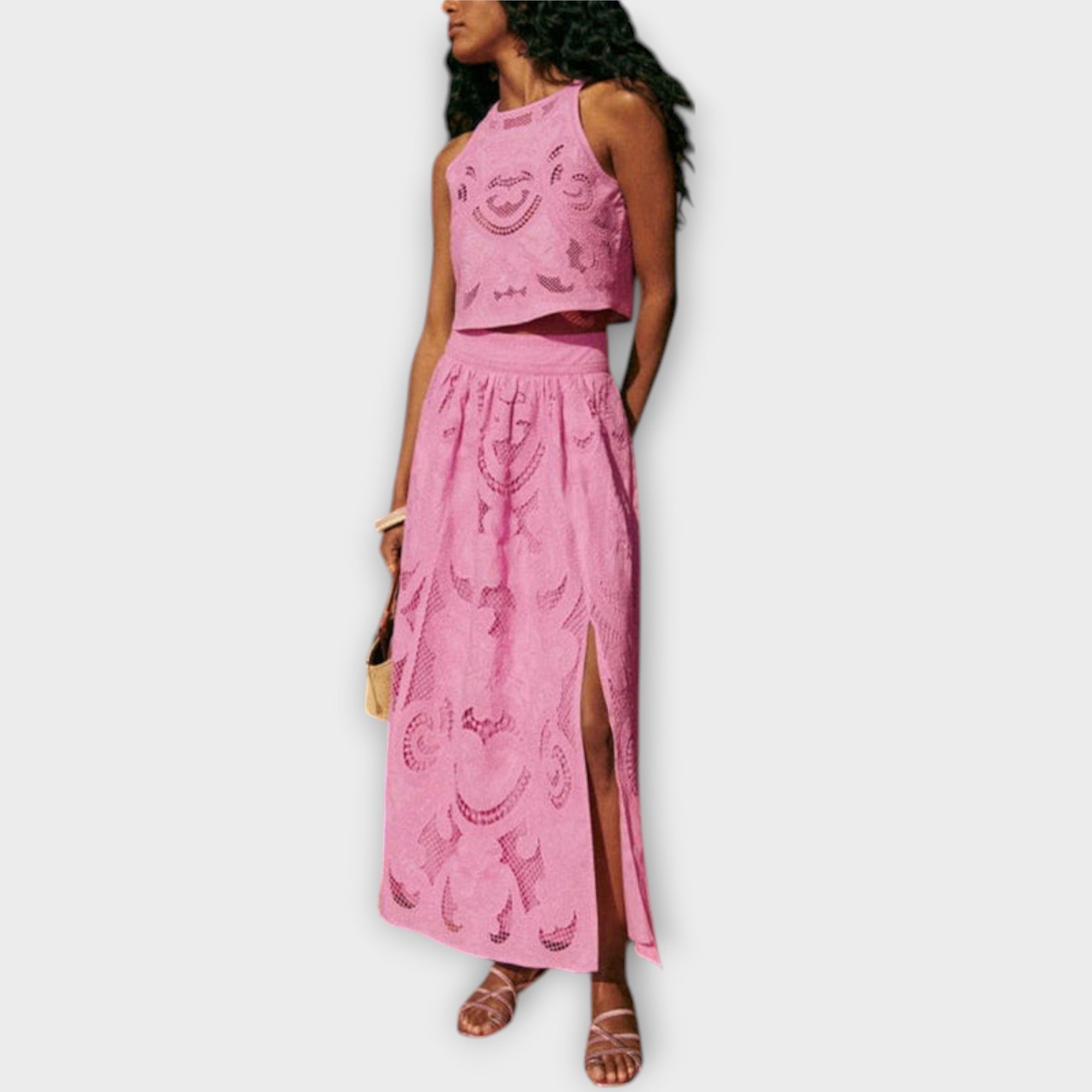 Milla - Atemberaubendes Cutout Spitzen Set Nora Zurich