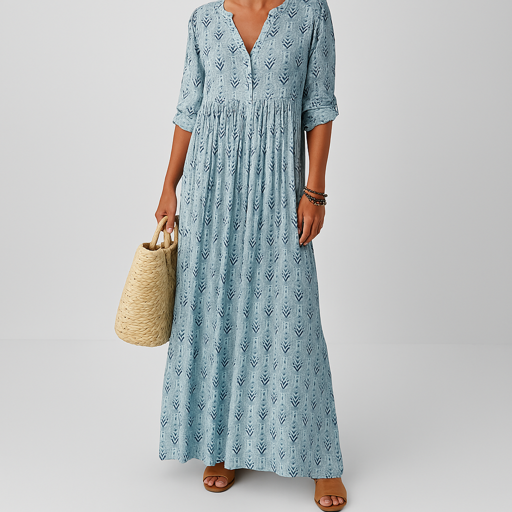 Ella | Bequemes Sommer-Maxi-Kleid