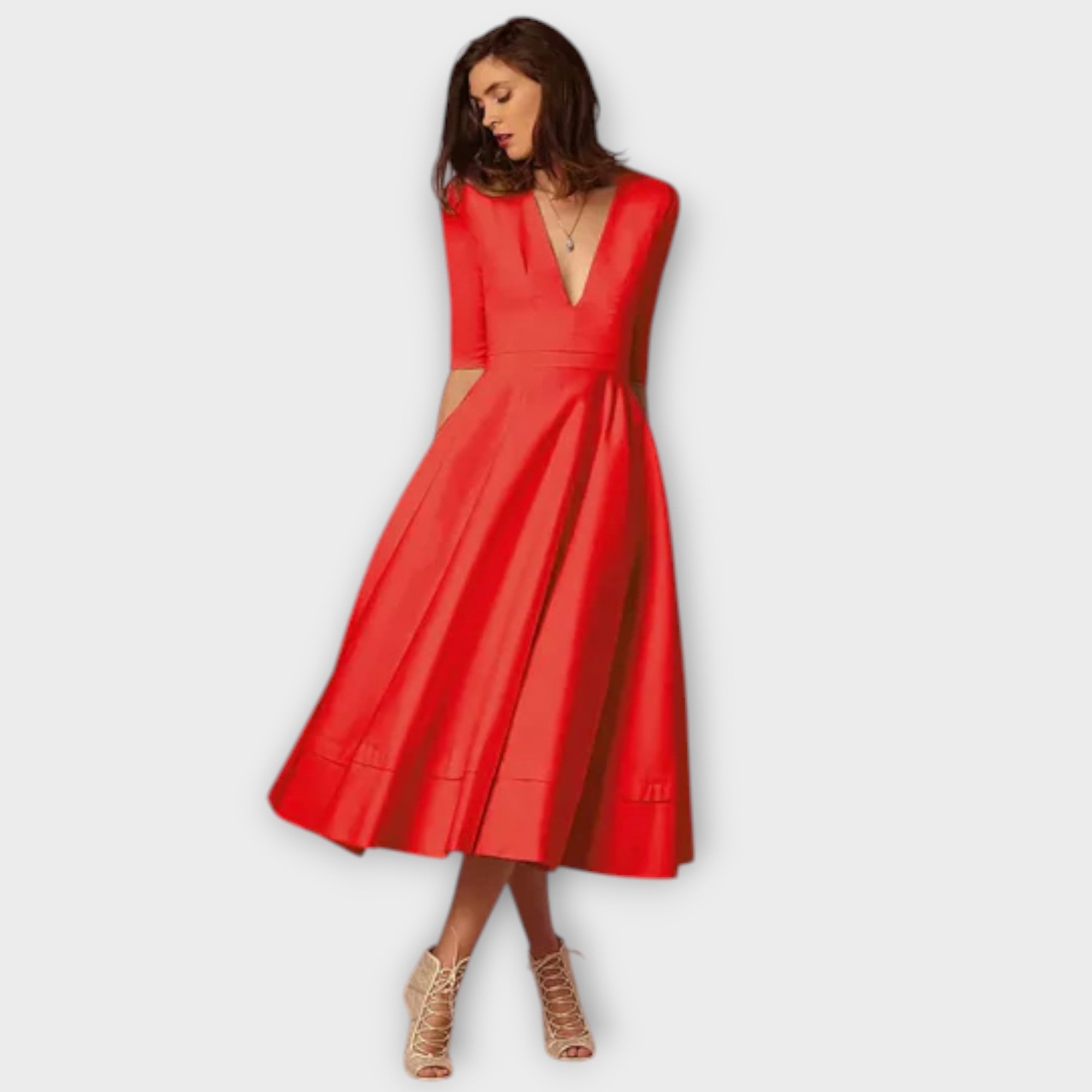 Annamaria - Vintage 60er A-Linien Swingkleid