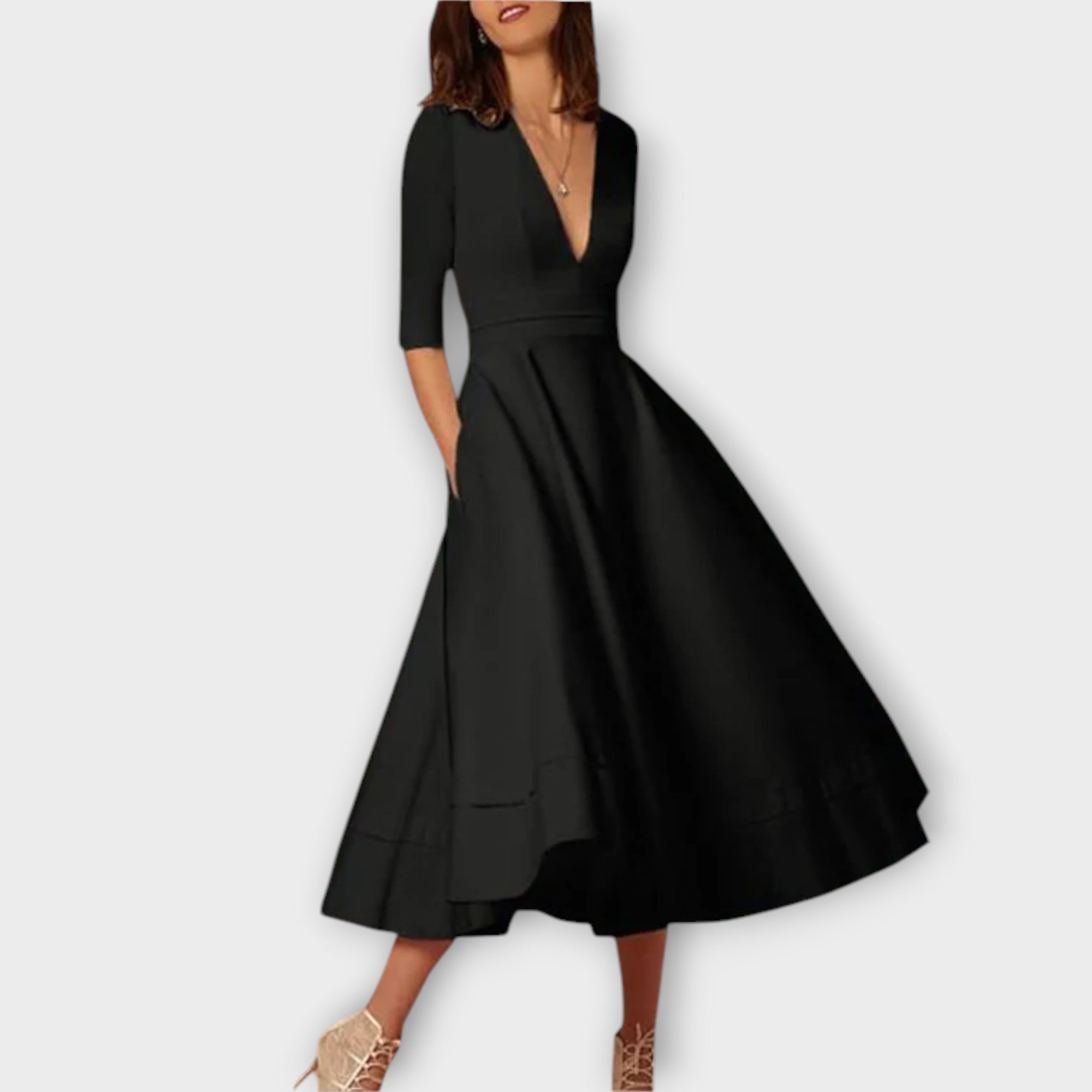 Annamaria - Vintage 60er A-Linien Swingkleid