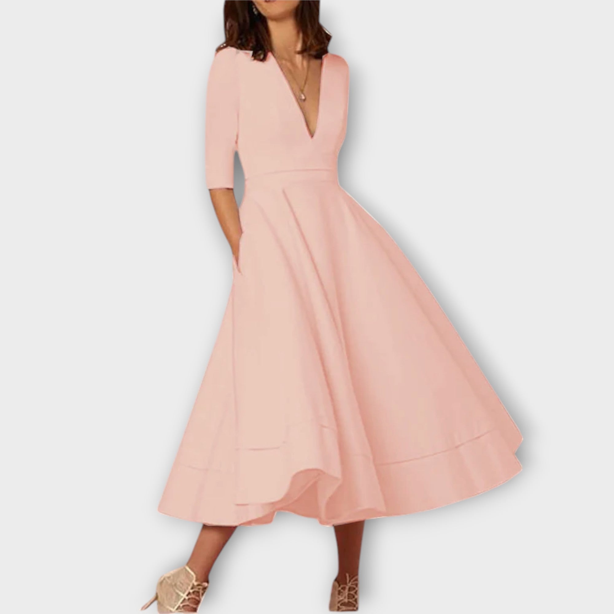 Annamaria - Vintage 60er A-Linien Swingkleid
