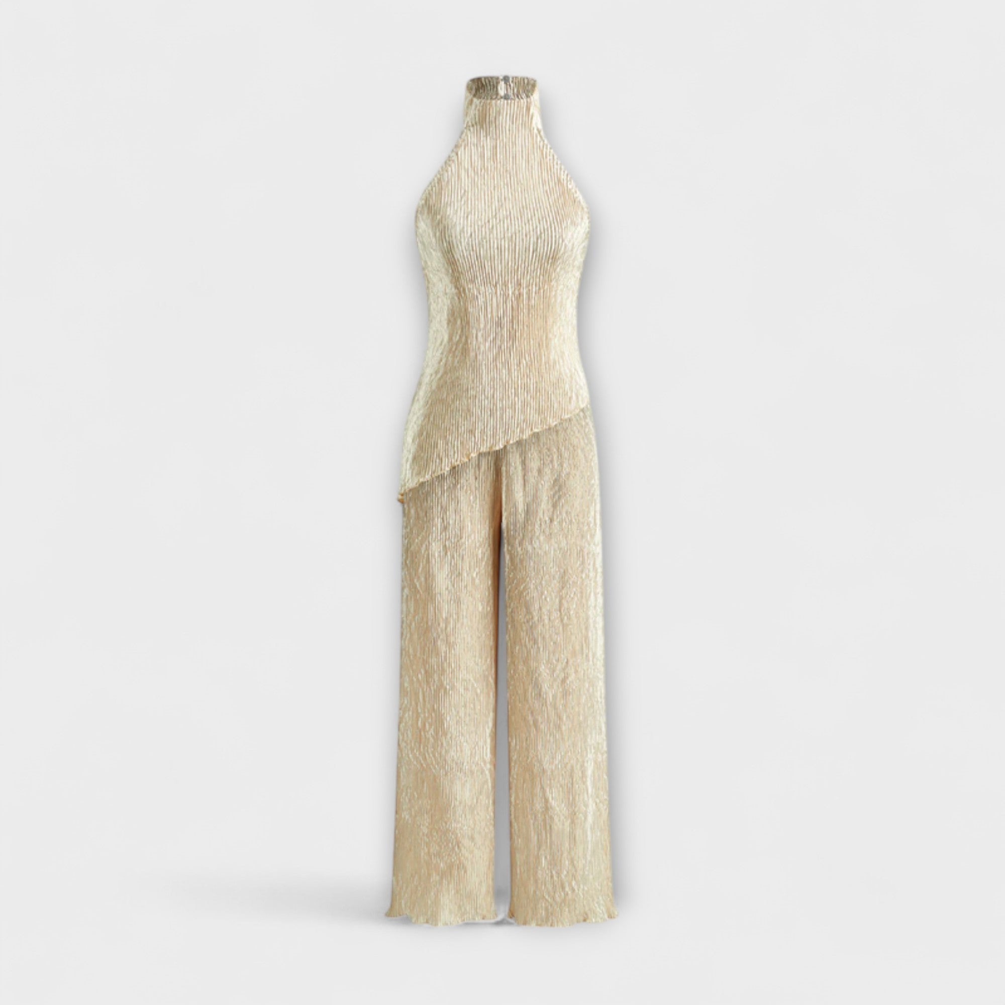 Pilarica - Elegantes plissiertes asymmetrisches Set Nora Zurich