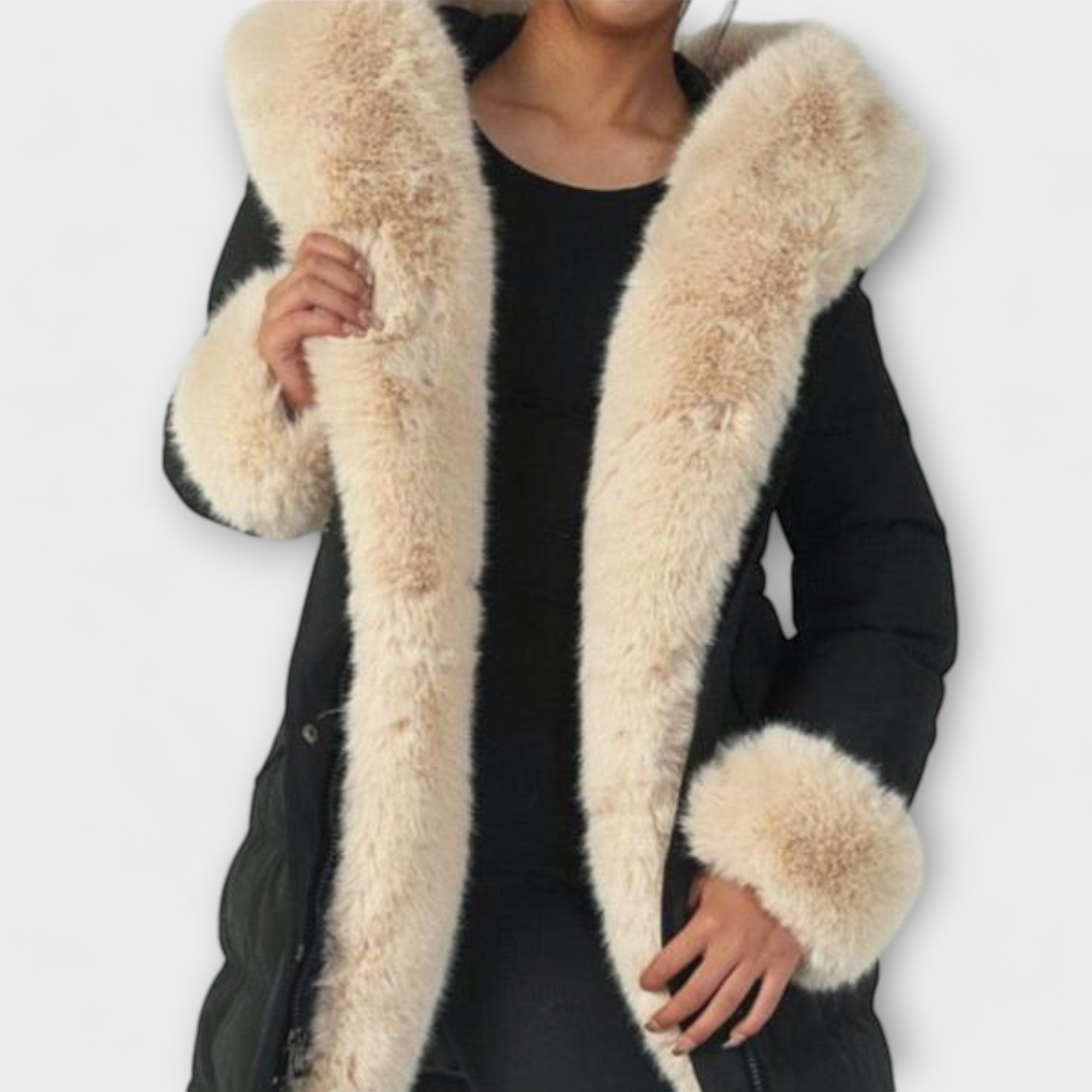 Loa - Gepolsterter Premium-Mantel Nora Zurich