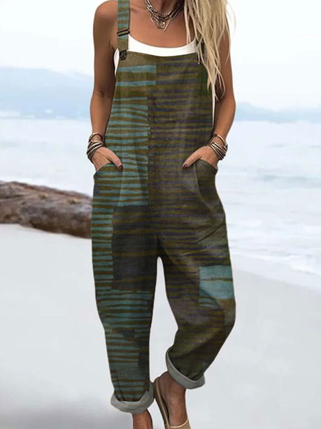 Elena - Stilvoller leichter und bequemer Jumpsuit
