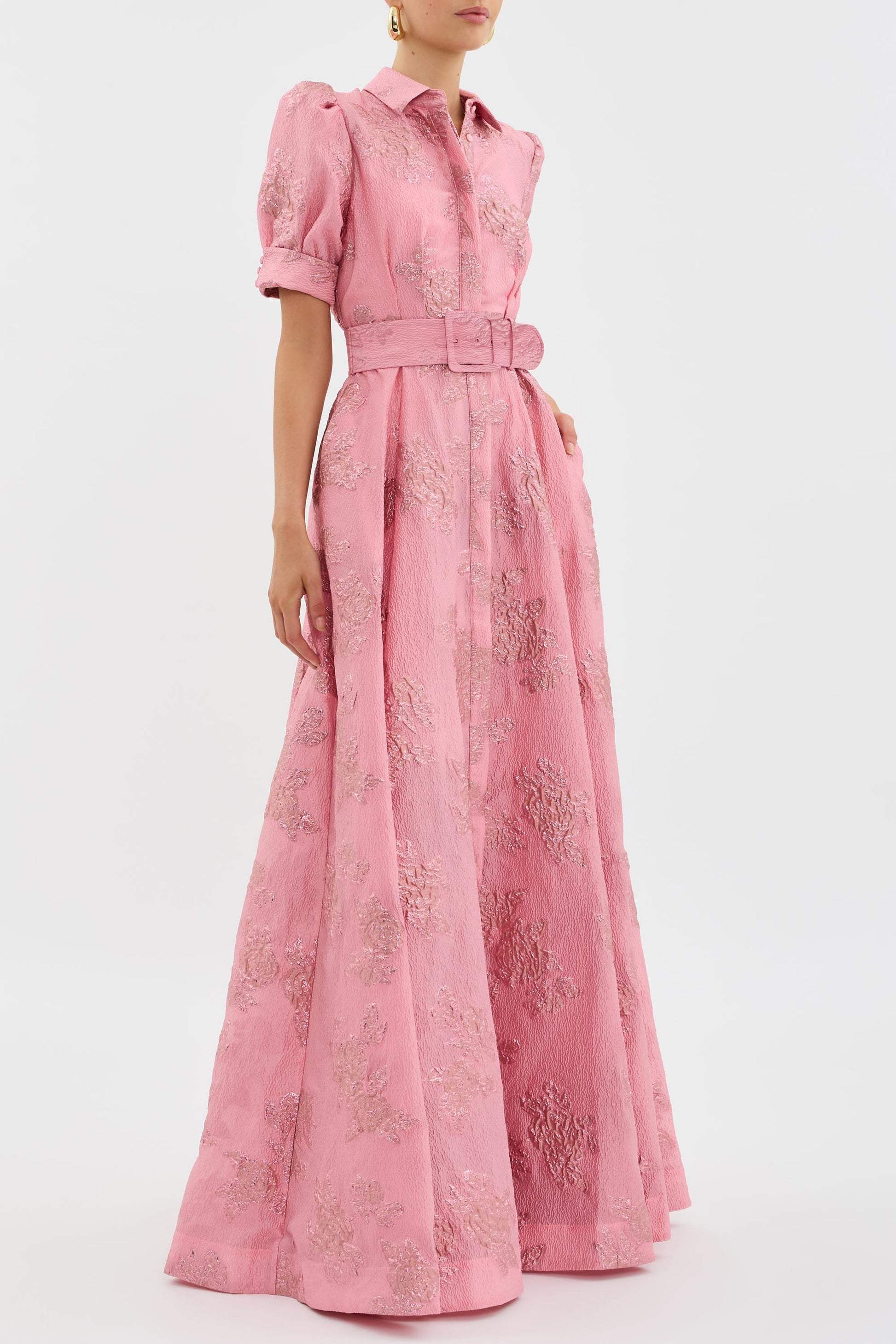 Celina | Kleid mit kurzen Puffärmeln