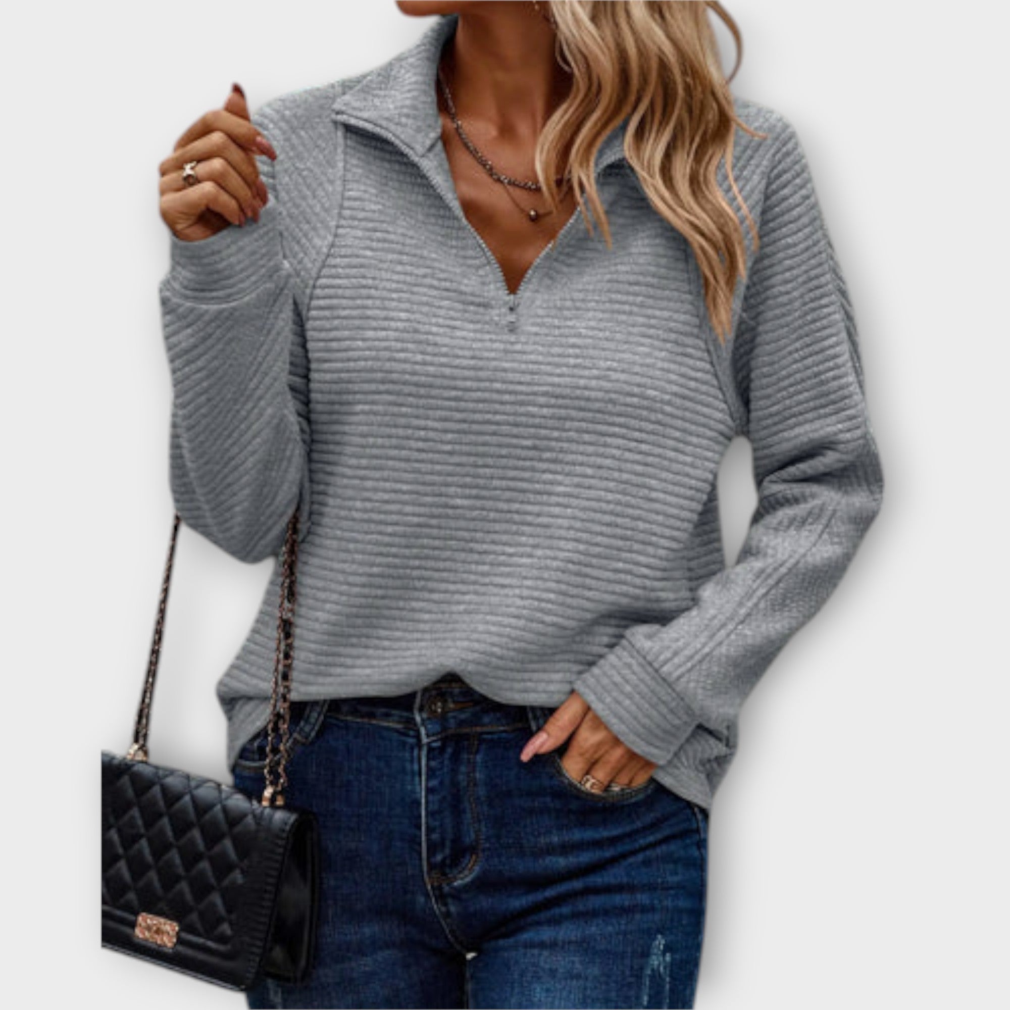 Vilja - Halfzip Pullover Nora Zurich