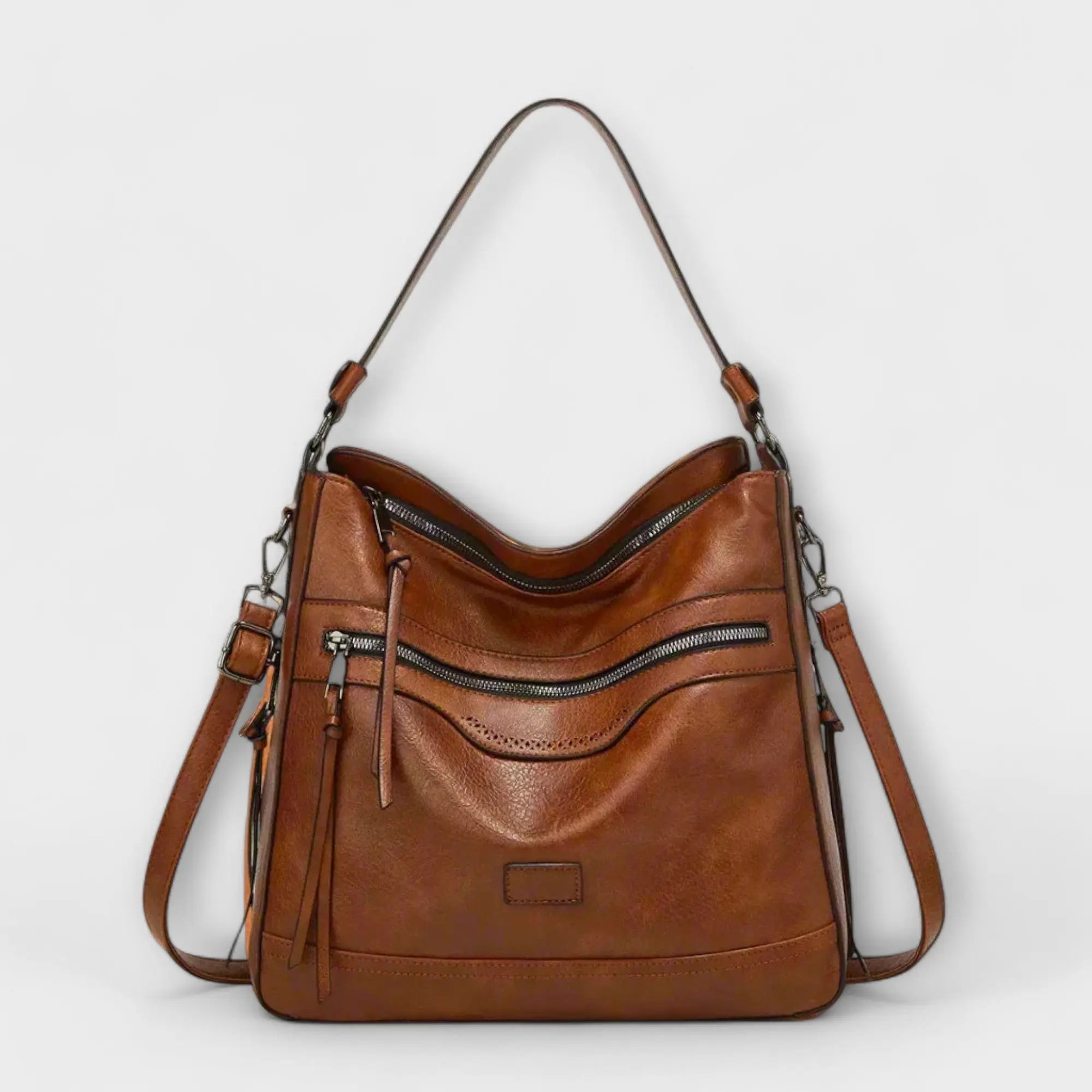 Nora. - Klassische Retro Schultertasche Nora Zurich