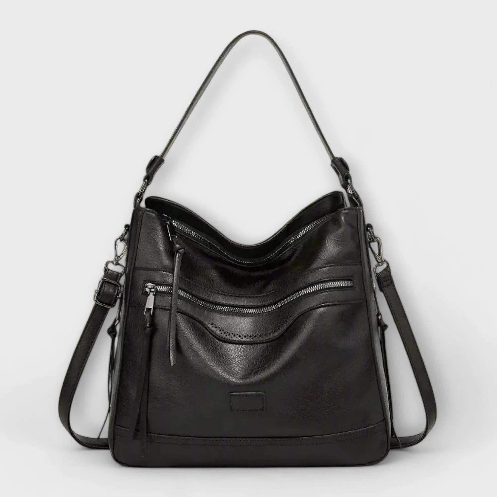 Nora. - Klassische Retro Schultertasche Nora Zurich
