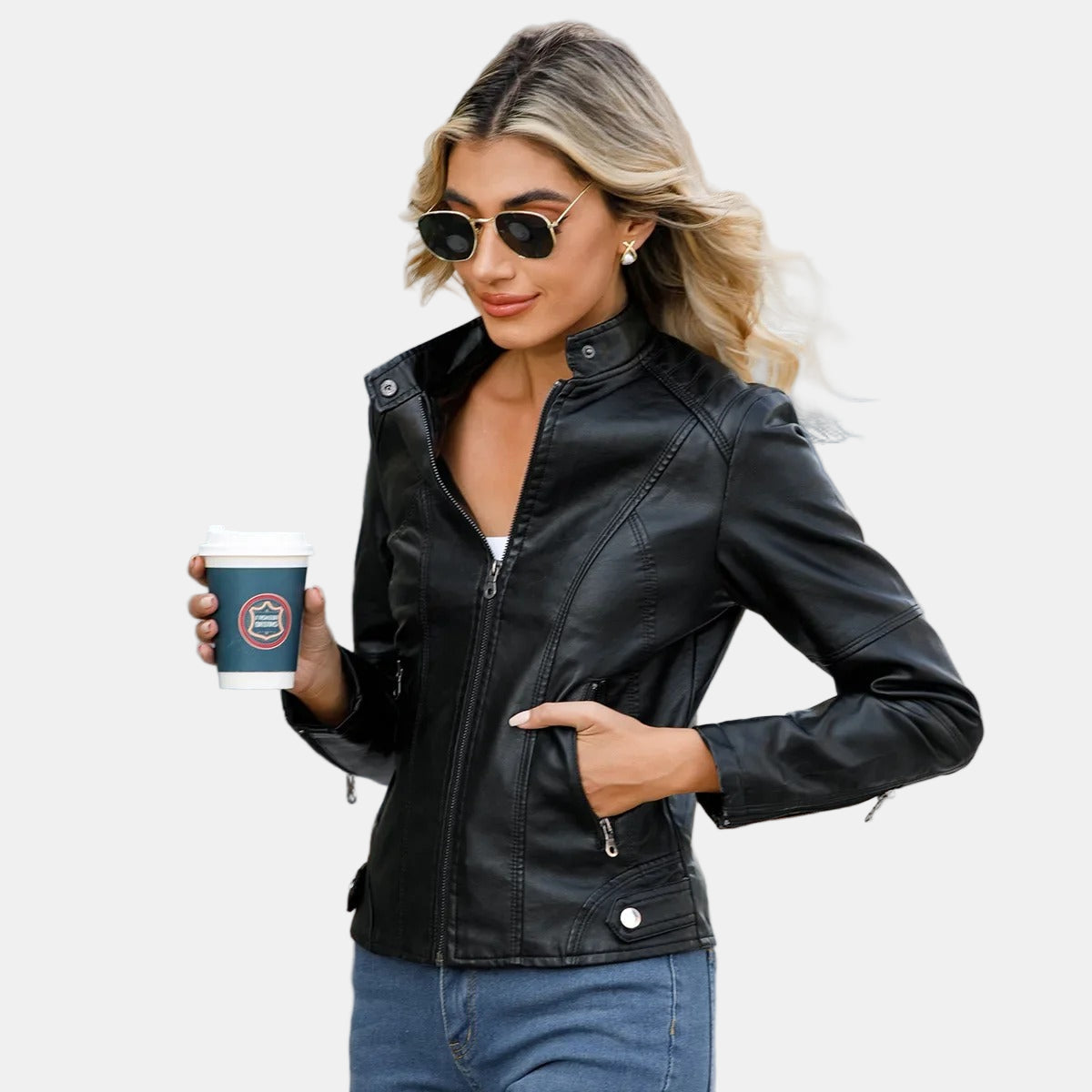 Victoria - Trendy Lederjacke Nora Zurich
