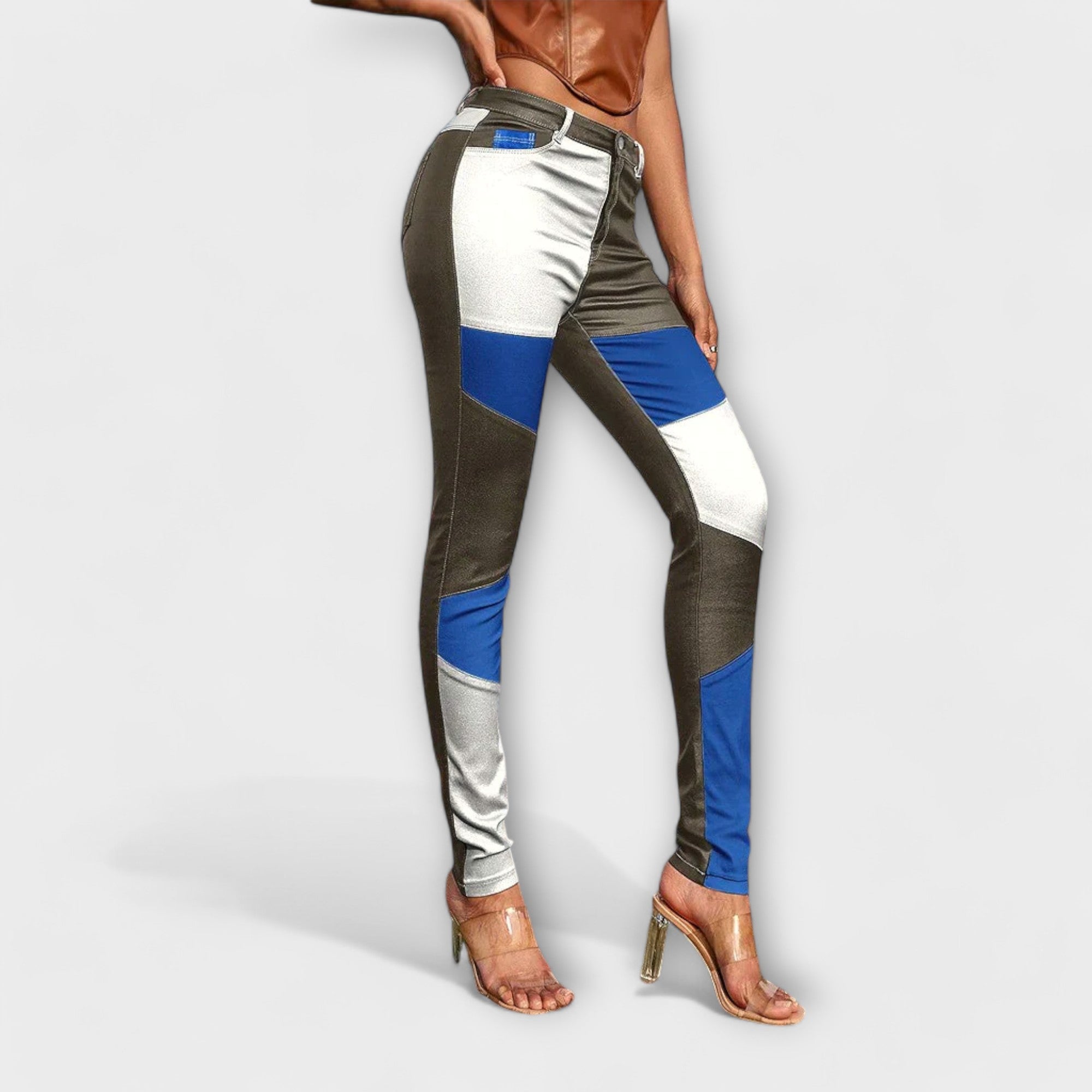 Calliope – Pipe Pants im Color-Block-Design Nora Zurich