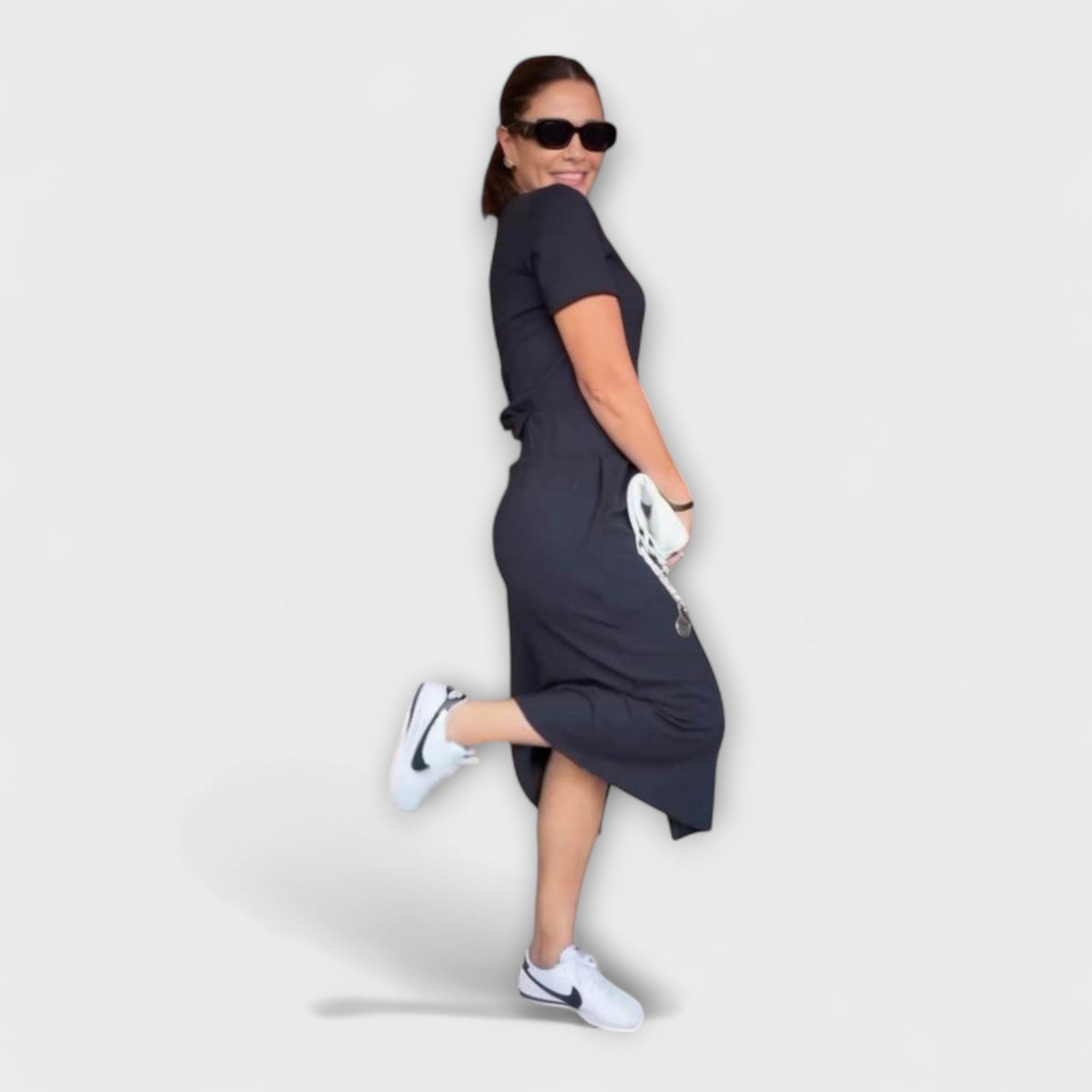 Danielle - Elegantes V-Ausschnitt Top mit Rock Nora Zurich