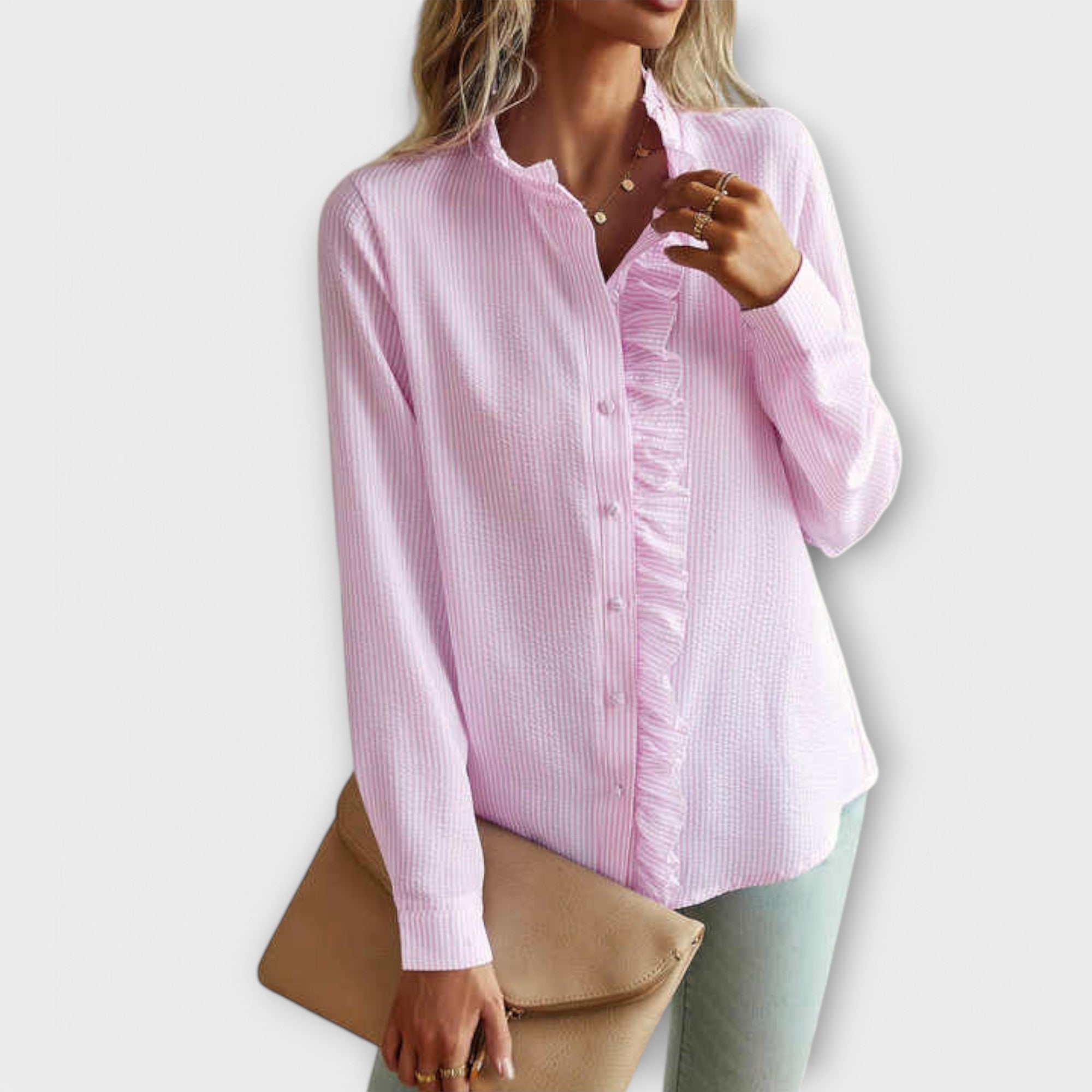 Lily - Elegante Bluse mit langen Ärmeln