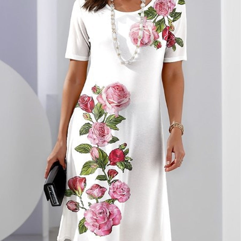 Vanessa | Elegantes Sommer-Blumenkleid