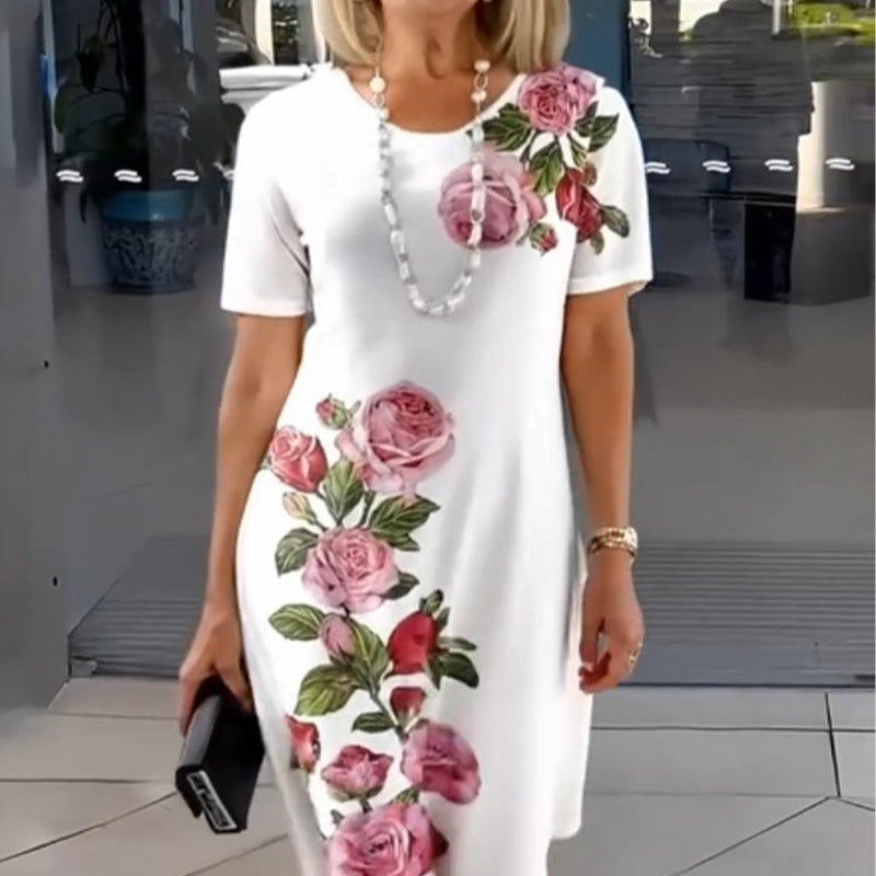 Vanessa | Elegantes Sommer-Blumenkleid