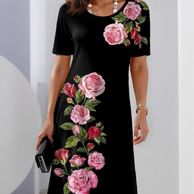Vanessa | Elegantes Sommer-Blumenkleid