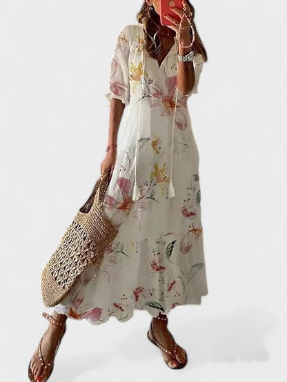Zahra | Maxi-Kleid mit schmeichelhaftem Schnitt