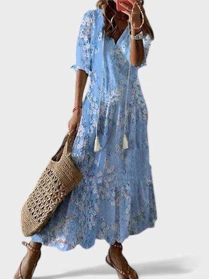 Zahra | Maxi-Kleid mit schmeichelhaftem Schnitt