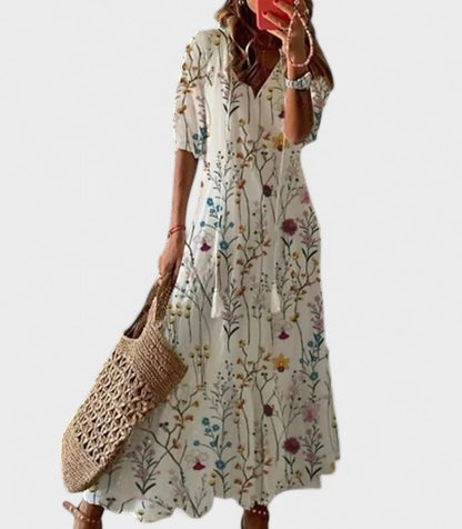 Zahra | Maxi-Kleid mit schmeichelhaftem Schnitt