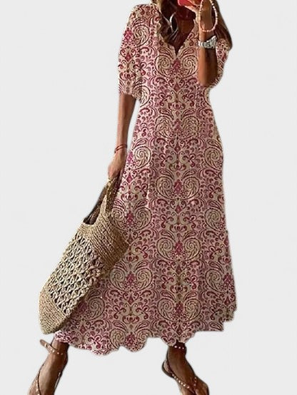 Zahra | Maxi-Kleid mit schmeichelhaftem Schnitt