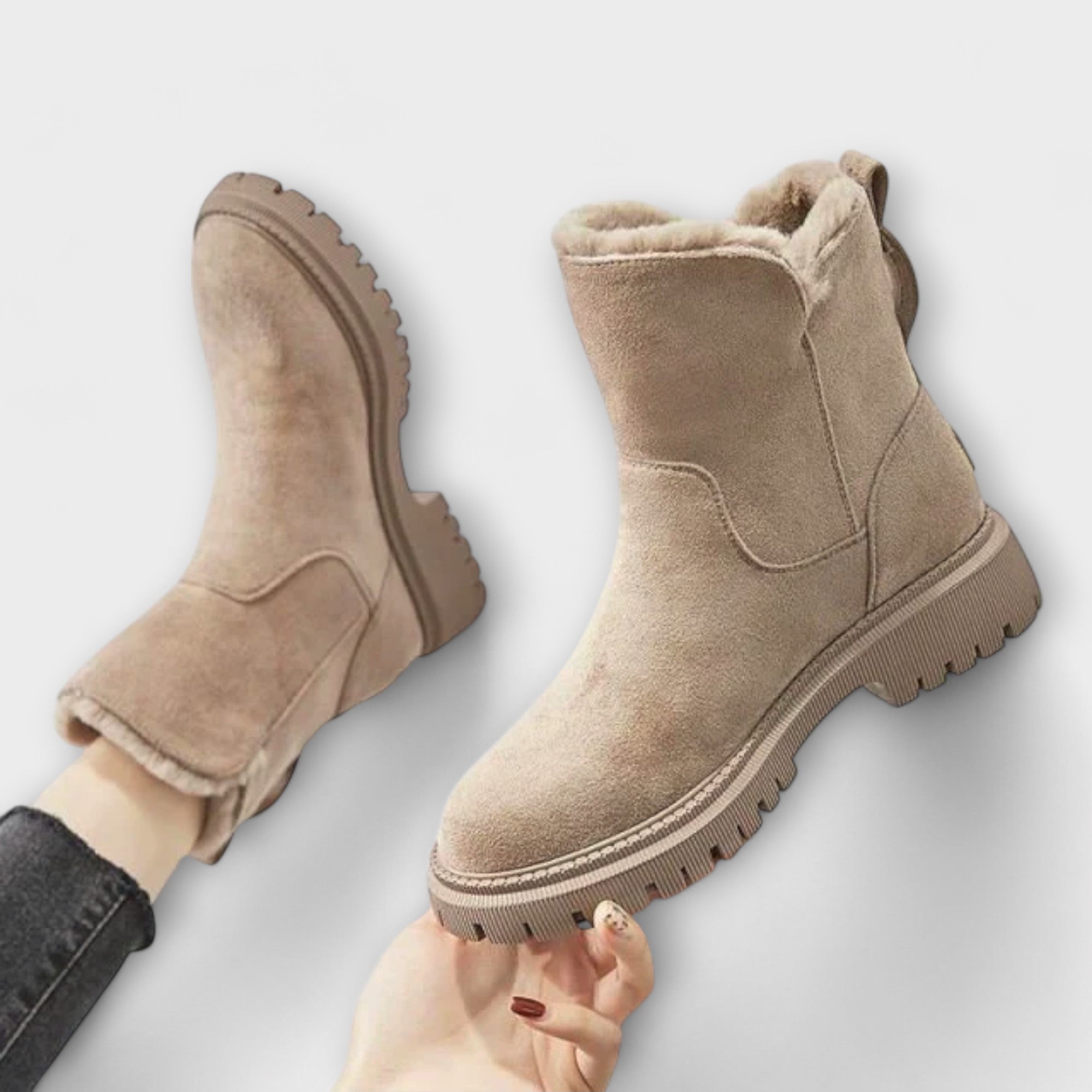 Gemütliche Winterstiefel