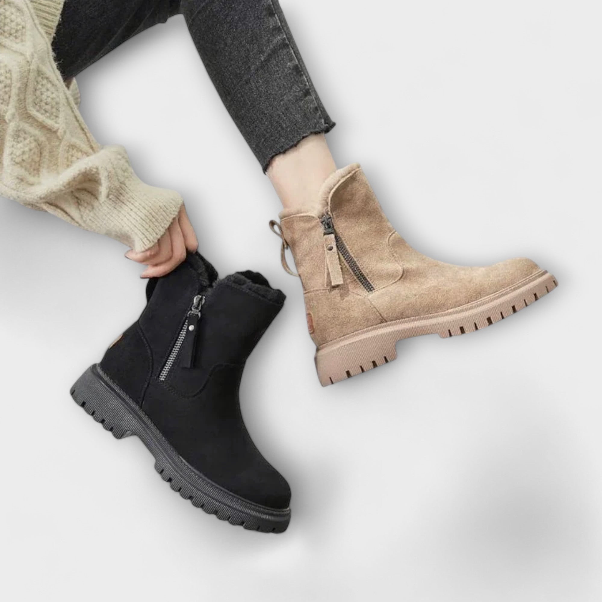 Gemütliche Winterstiefel